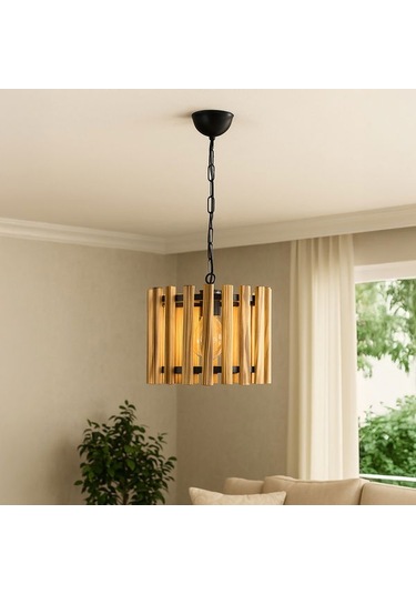 Modelight Ahlat 3'lü Sarkıt - Kahverengi / Siyah - 38 Cm Kahverengi / Siyah