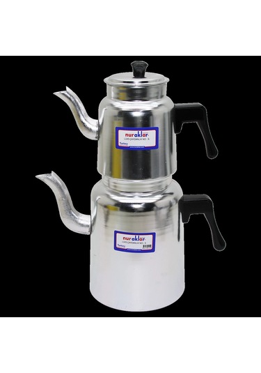 No-5 Lüks Alüminyum Çaydanlık Takımı 5365 Çok Renkli