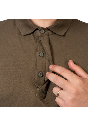 Ballıstıc Defence Aegean Polo 1.0 Tişört - Haki