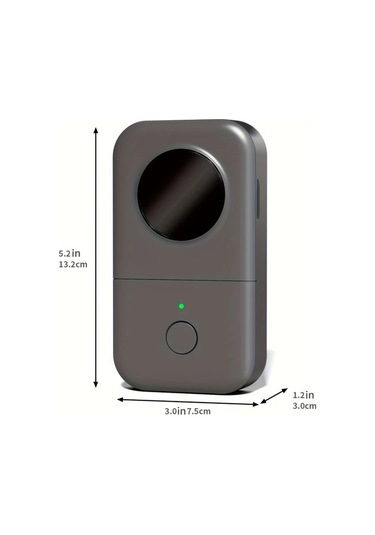 Willowhaven Phomemo Mor Etiket Yazıcı Kablosuz Portatif Mini Akıllı Sticker Makinesi Şablonlu