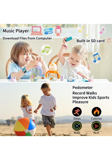 Teltree X32 Dokunmatik Ekran Arama Fonksiyonu Çocuk Akıllı Saat (İthalatçı Garantili)