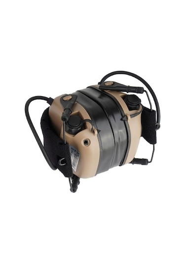 Opsmen Earmor M31 Plus Elektronik Atış Kulaklığı Kulak Koruma Cayote Brown Kahverengi