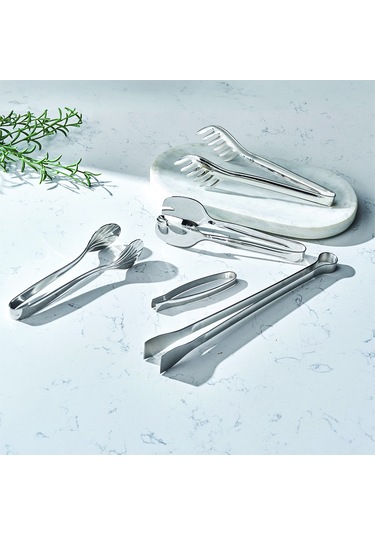 Hisar Lale 5 Parça Servis Maşa Seti