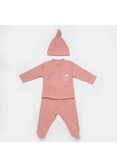 Biorganic Modal Nature Relax 3'lü Bebek Seti 73324 Mercan