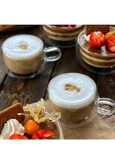 Perotti Double Wall 280 Ml Cam Termisil Kupa 12495