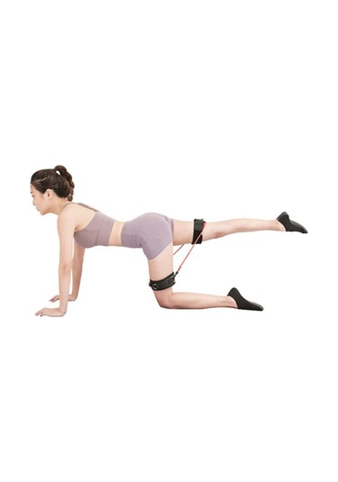 Siyah Yeni Bacak Eğitmeni Kinetik Hız Çeviklik Eğitim Bandı Elastik Squat Spor Direnç Bandı Egzersiz Futbol Basketbol Sporcular İçin Siyah