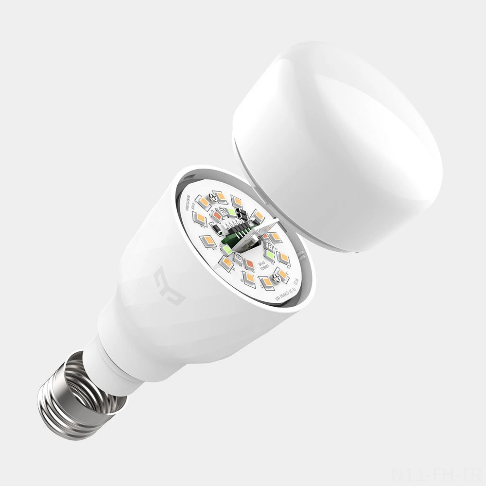 Folinda Yeelight Akıllı Led Ampul E27 10w - 1700k-6500k Renk Sıcaklığı Ayarlanabilir, Wifi İle Uzak Kumanda, 800lm Parlaklık, 220v-240v Çin Versiyonu