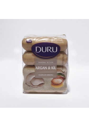 Duru Argan & Kil Güzellik Sabunu 4 x 70 G