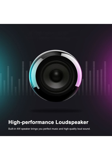 Padalink Altın Mini Taşınabilir Bluetooth Hoparlör - Tws İlişkilendirme, Mikrofonlu免提 Fonksiyonu, 4w Güç, 10m Kapsama Alanı