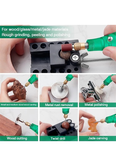 Matkap Cilalama Gravür Kalem Öğütücü Elektrikli Döner Alet Abd Fişi