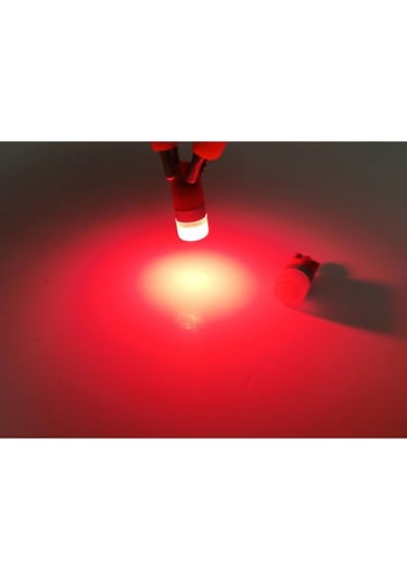 Femex T10 Ampul 1smd 3030 Chipset Mini Kırmızı Led Aktif Canbus