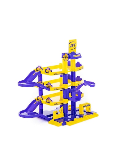 Polesie 40213 Park Jet Dört Seviyeli Garaj Otopark Seti