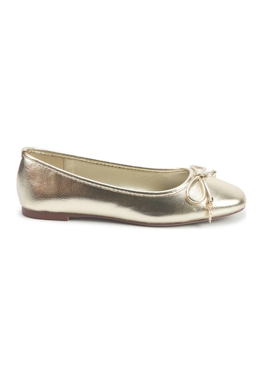 Nine West Veronıc 5pr Altın Kadın Babet 000000000102012389 Altın