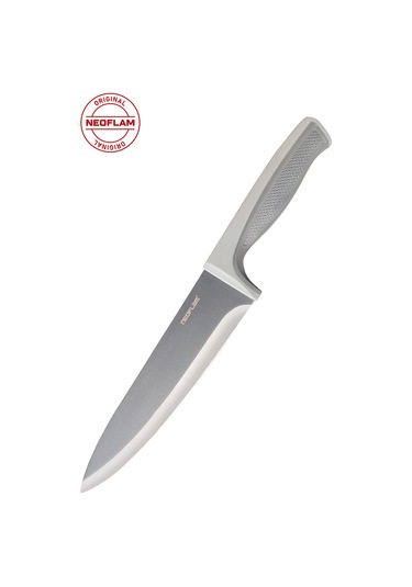 Fika Microban Şef Bıçağı Gri 20cm D-neogck020