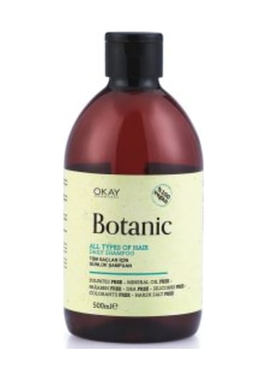 Botanic Tüm Saçlar için Vegan Şampuan 500 ML
