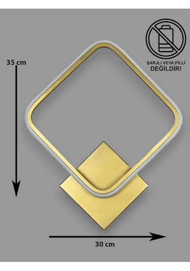 Kira Aplik Eskitme Renk Gün Işığı Ledli Banyo Mutfak Hol Aplik Eskitme