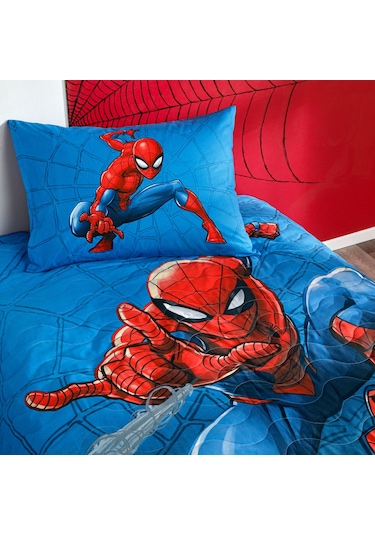 Lisanslı Spiderman Focus Cpp Tek Kişilik Yatak Örtüsü 000000001000046658