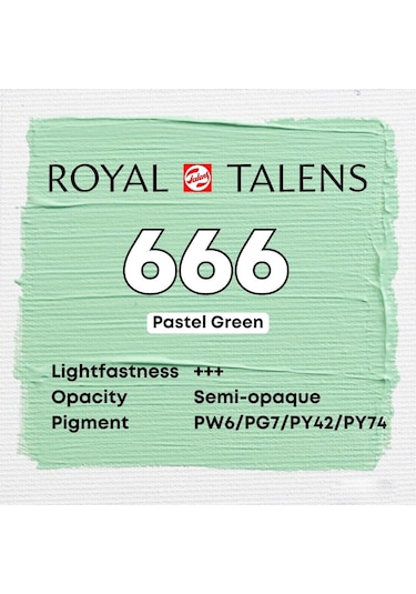 Talens Art Creation Akrilik Boya 75 ML Pastel Green 666