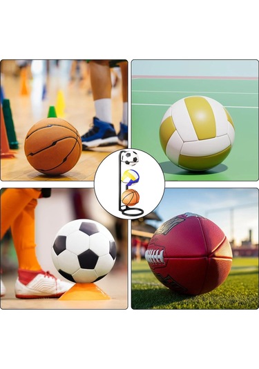 Treasure Kapalı Çocuk Basketbol Depolama Raf Koymak Top Futbol