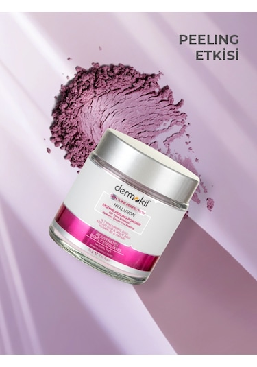 Dermokil Cilt Tonu Eşitleyici Hyaluron Enzim Toz Peeling 50 G