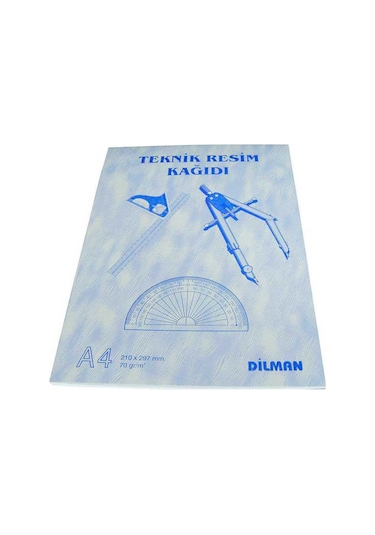 Dilman Teknik Resim Kağıdı A4 Dikey