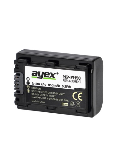 Sony Kameralar için Np-Fh50 Batarya. A230. A330. A380. A390