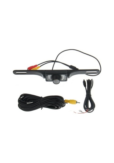 Sones Led Ir Kızılötesi Su Geçirmez Gece Görüş Plaka Çerçevesi Ölçek Plakalı Arka Görüş 140 Derece Siyah