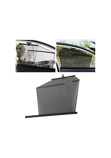 Lemestar Araçlar İçin Evrensel Otomatik Geri Çekilebilir Güneşlik - Cam İle Otomatik Yükselen/düşen Sağ Arka Pencere Gölgeleme Koruması