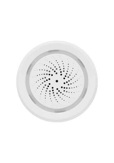 Tuya Wifi Akıllı 3'ü Bir Arada Ses Işık Alarmı, Sicaklık Ve Nem Sensörü - 100db, 18 Alarm Tonu, Alexa/google Home Desteği, Usb Ve Pil Besleme