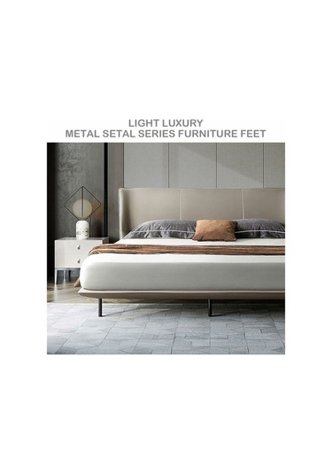 Novahub Ayarlanabilir Yatak Ayakları, Metal Destek, Karyola Ve Dolap İçin, 7-13 İnç Yükseklik, Sağlam Ve Kolay Kurulum -