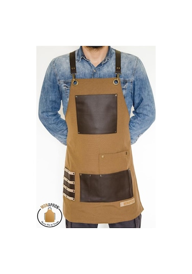 Kuaför Berber Barista Cafe Monapron Titian Önlük (236148447)