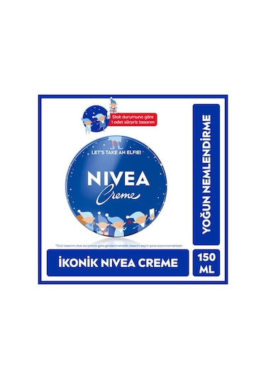 Nivea Creme El Yüz Ve Vücut İçin Yoğun Nemlendirici Bakım Kremi 150 ML