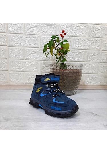 Abay Clımber Mavi Renk Kaymayan Cırtlı Erkek Çocuk Bot 001