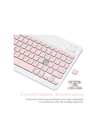 Valkyrie BL30-P 10" Bluetooth Kablosuz Klavye