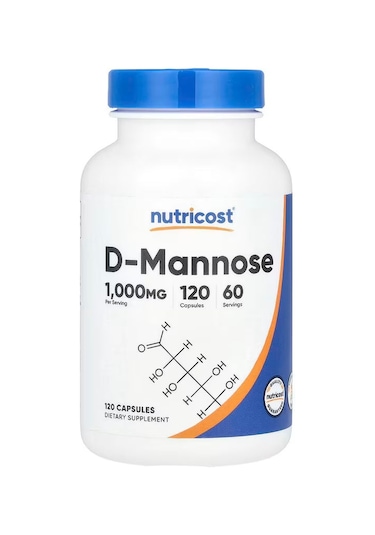 Nutricost D-mannose 1000 Mg 120 Capsules