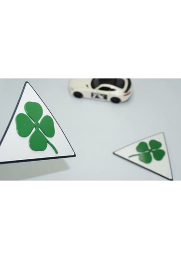 Dk Tuning Yonca Logo Çamurluk 3m 3d Logo Alfa Romeo İle Uyumlu
