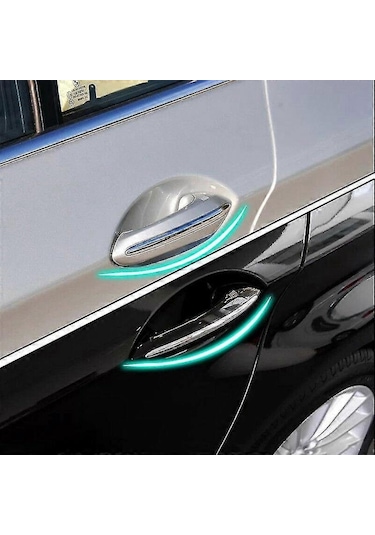 Honmex Bmw 5 Serisi F10/gt F07 2011-2017 Dış Kapı Kolu Kaplama Trimleri, Parlak Çelik, 4 Adet Set 3 Uzun + 1 Kısa