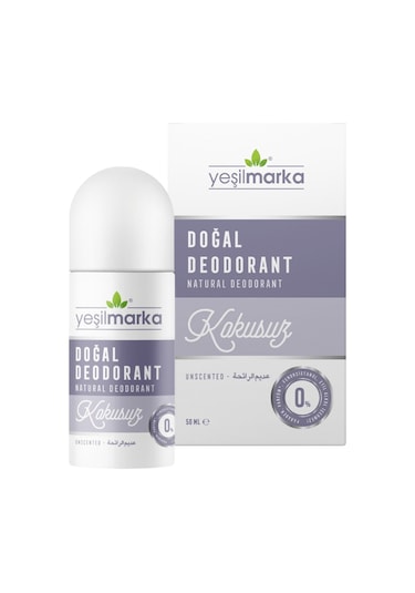 Yeşilmarka Doğal Deodorant Kokusuz 50 ML