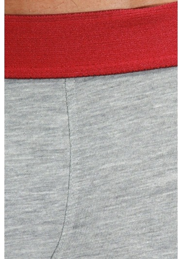 Darkzone Gri Parçalı Desenli Erkek Boxer - Dzn4103