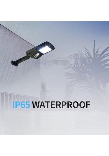 Cl-180 Solar Sokak Lambası Bahçe Armatürü Sensörlü Güneş Enerjili