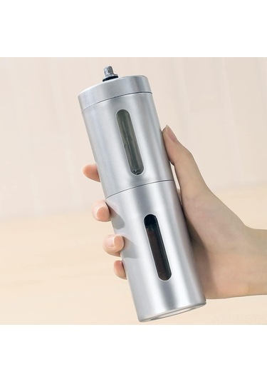 Mufunye 304 Paslanmaz Çelik El Grinderi, Seramik Testere, Ayarlanabilir Fincan, Ev/ofis/kamp İçin Taşınabilir Kahve Bean Öğütücü Diğer