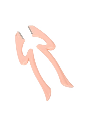 2 Adet Kaş Düzeltici Hassas Mikro Bıçaklı Kavisli Şekil Paslanmaz Çelik Koruyucu Kaş Düzeltici Alet Diğer