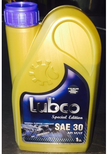 Lubco SAE-30 Motor Yağı 16 x 1 L