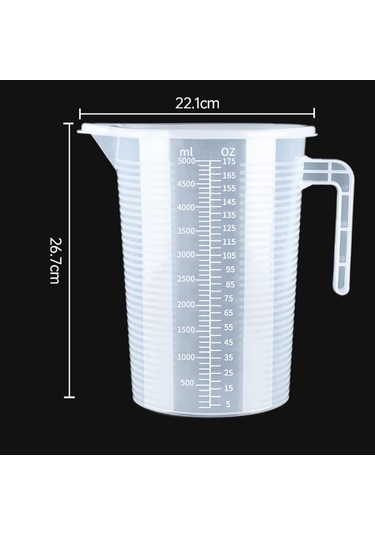Suntek Pişirme Ölçme Kabı Mutfak Temizleme Gereçleri Için 5000 Mi