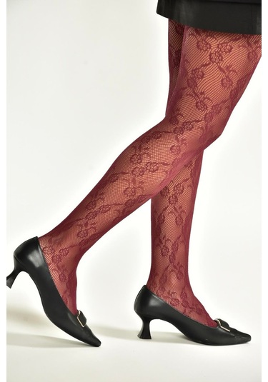 Fox Shoes V250521109 Siyah Kalın Topuklu Sivri Burun Kadın Ayakkabı Siyah