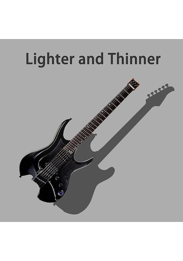 Gtrs W800pbk Headless Multiscale Smart Gitar