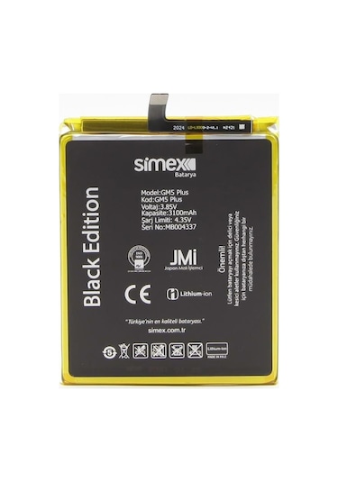 Simex Gm5 Plus İle Uyumlu Sbt-01 Batarya