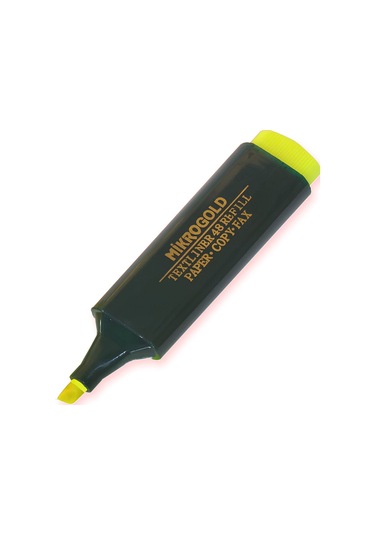 N'pratik Sarı Fosforlu Kalem - Parlak Ve Dayanıklı İşaretleyici Sarı