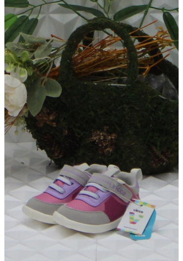 Vicco 346.e23k.379 Pembe İlk Adım Anatomik Kız Çocuk Ayakkabı 001