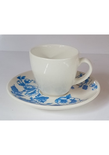 Konak Züccaciye Areste Kahve Fincan Tak. 2 Li Dijital Çok Renkli